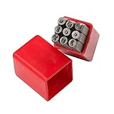 9 x 4 mm set punzoni punteggiatura punzonatura strumento in acciaio al carbonio