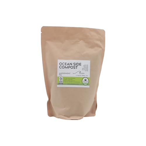 ALMICANNA: Ocean Side Compost Cal-Mag - Abono orgánico universal para crecimiento y floración - Enmienda para Living Soil