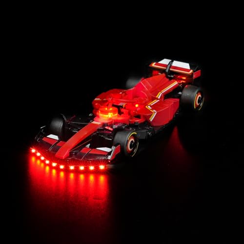 LED-Licht für Lego Speed Champions Ferrari SF-24 F1 Racing Car 77242, Nur Licht, Keine Modelle (LED-Licht-Set für Lego 77242) LED-Licht für Lego Speed Champions Ferrari SF-24 F1 Racing Car 77242, Nur Licht, Keine Modelle (LED-Licht-Set für Lego 77242)