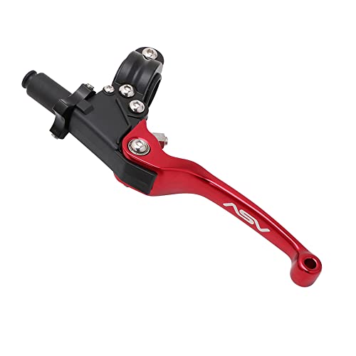 Levier de frein moto pliable rouge embrayage universel de rechange