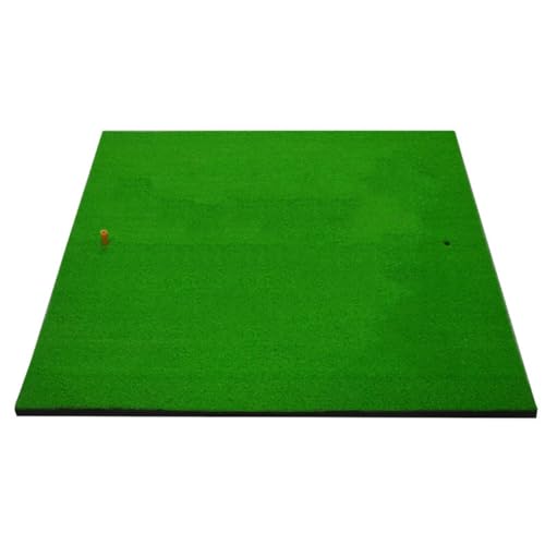 XLIHAWY Golf Mat, Artificial Turf Golf Practice Mats, Golf Training Mat with Non-Skid EVA Rubber Bottom for Indoor Outdoor School(1x1.25m)