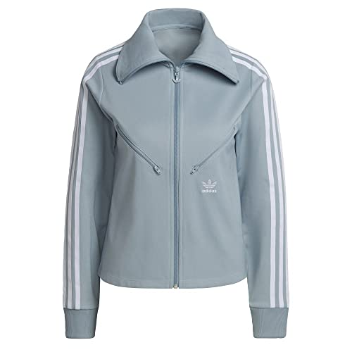 Veste de survêtement adidas Adicolor col montant couleur gris