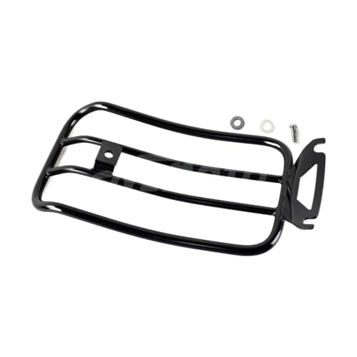 Porte-bagages solo chromé pour moto Touring Road King et Street Glide 1997-2015