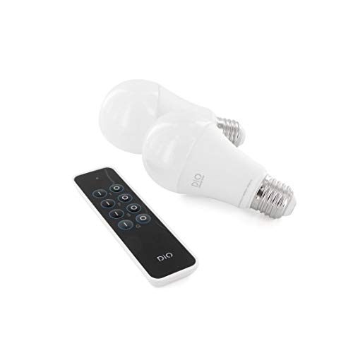 Set de 2 ampoules LED connectées et télécommande