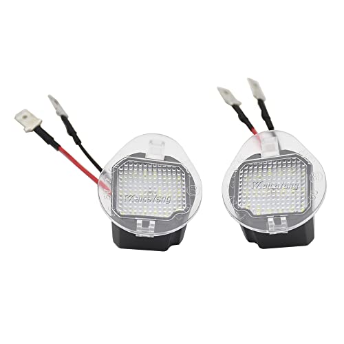 2PCS Lámparas LED Bajo Espejo para Grand Cherokee 2014-2017