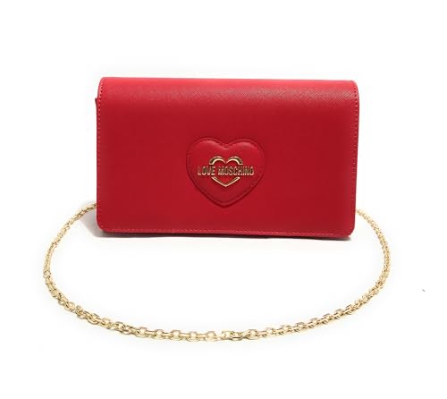 Love Moschino, BORSA A SPALLA Donna, Rosso, Taglia unica
