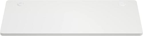 Miniatura 9 de Tangkula Mesa universal de madera, escritorio sólido de una sola pieza de 48 x 24 pulgadas para marco de escritorio estándar y sentado a pie,