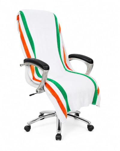Image of ROMAN HOME Car & Office Chair Towel with 2 Tie Knots| Super Soft 400 GSM (2, 3 line)