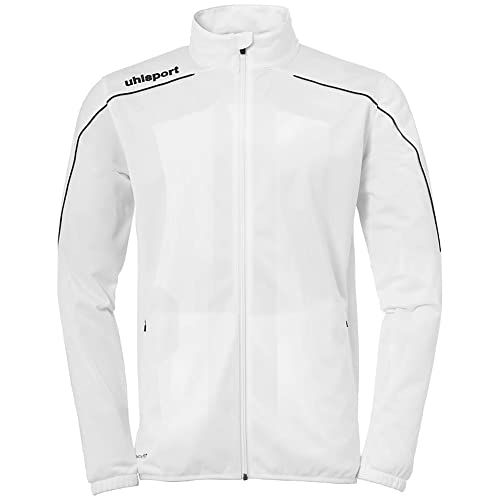 uhlsport Herren Stream 22 Classic Jacke, weiß/Schwarz, XXXL uhlsport Herren Stream 22 Classic Jacke, weiß/Schwarz, XXXL