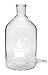 EISCO Aspirator Bottle with Outlet for Tubing, 1000ml, Borosilicate Glass