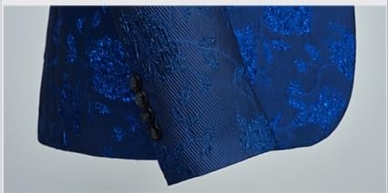 Classic Men’s 2 Piece Suit Set with Pants Formal Tuxedo for Business Weddings and Parties(White,XX-Large)3