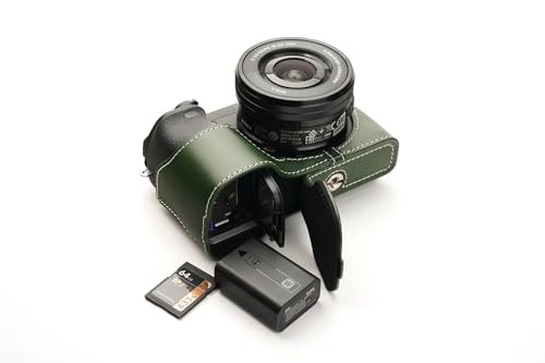 TP Original Sony A6400 ��p �I�[�v�i�u���^�C�v �{�v �{�f�B�P�[�X �ΐF(��ʊJ��)