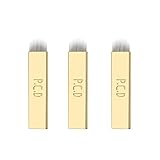 Blades Microblading Needles,New Star Tattoo 50pcs 14 U-Shape Permanent Makeup Manual Eyebrow Tattoo Needles Microblading Blades for Permanent Makeup Supplies 14U Manual Eyebrow Blades