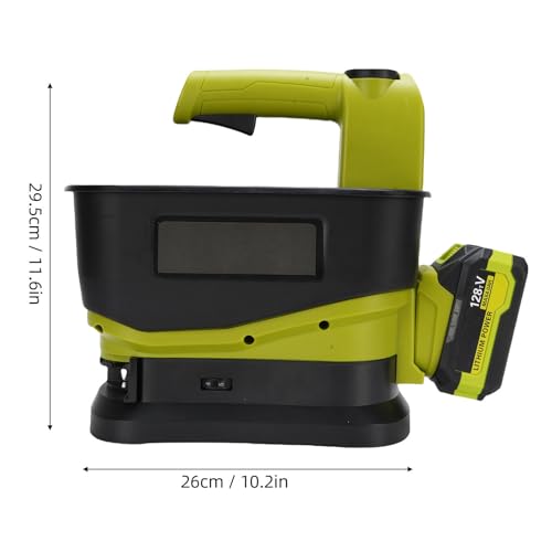 Esparcidor eléctrico portátil para semillas miniatura 6