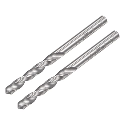 sourcing map 2 Stück VHM Bohrer Spiralbohrer Hochleistungsbohrer Ultrahart 3.2 mm C2/K20