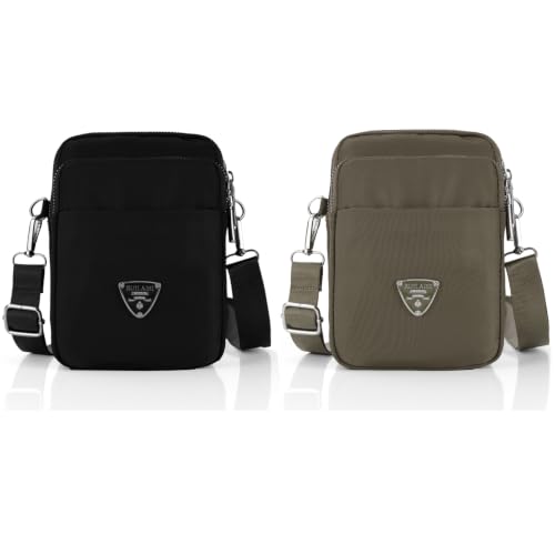 Image of J I Women's Small Cross-Body Phone Bag Stylish Mobile Cell Phone Holder Pocket Purse Wallet Sling Bag Mini Shoulder Bags