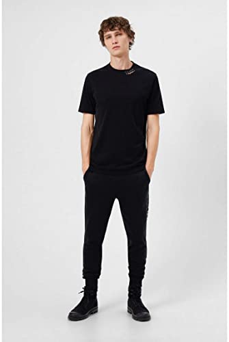 HUGO Drowin Pantaloni Casual, Nero1, M Uomo