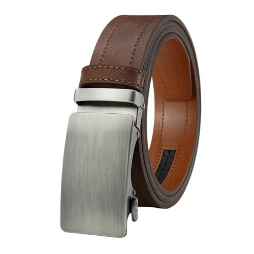 Men's Pu Belt. High-Rise Work Belt With A Metal Buckle. Perfect With Jeans. 40Akk679w-Ce 115CM