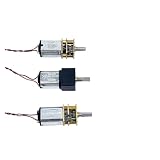 GUIPENG GA12-N20 Micro N20 Riduttore di velocità interamente in metallo Motore DC 3V 5V 6V 35/70/100/200/240/500 giri/min Motore multiplo a bassa velocità Robot for auto(35-70 (A))