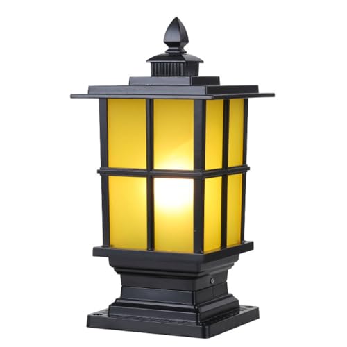 Lampe de colonne extérieure IP65 étanche contre l'obscurité des piliers