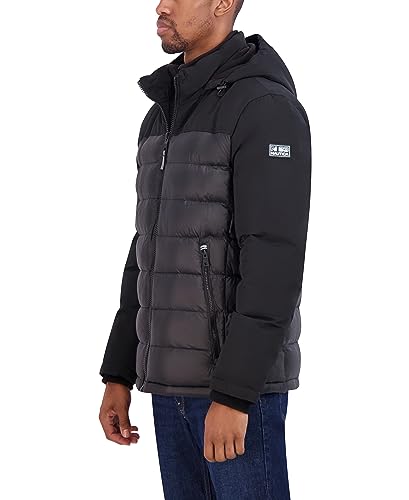 Nautica Men's Mixed Media Puffer2