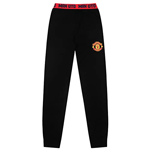Manchester United FC Official Soccer Gift Mens Premium Long Pajamas Set3