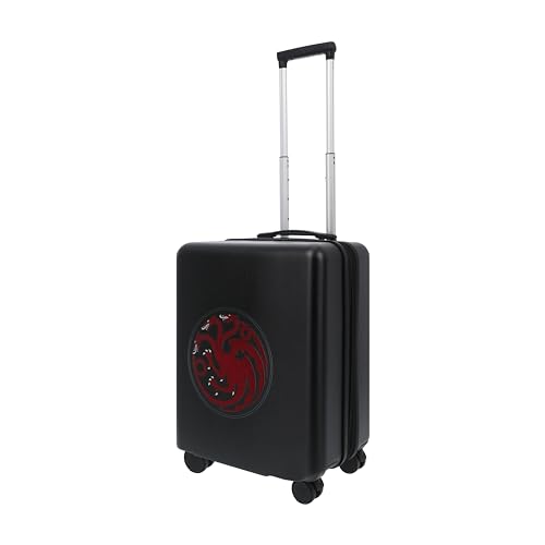 FUL Juego de Tronos Equipaje de mano de 22.5 pulgadas, maleta rígida con ruedas giratorias, negro, 22.5 pulgadas, equipaje de mano de Juego de Tronos de 22.5 pulgadas, maleta rígida con ruedas, Black,