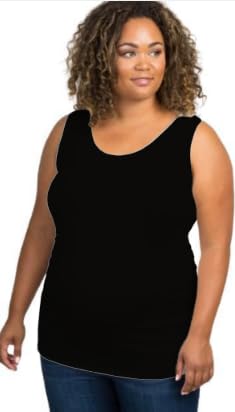 IKKAI Women The Ultimate Camisole Skin Feels Cool and Cold Maternity Camisole for Women | High-Waist| Pack of 1 (L, Black) - Image 5 thumbnail