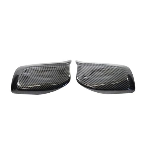 Coque de rétroviseur look carbone forgé pour BMW Série 5 E60 E61 2004-2008