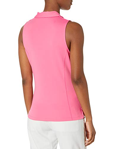 Image of PGA Tour Women's Petite Airflux Sleeveless Polos