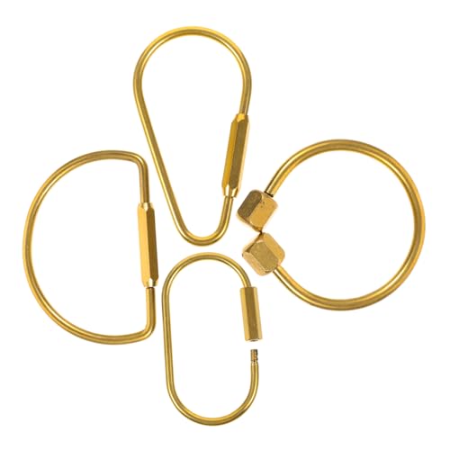 Bobine de badge lanière rétractable avec support d'identification et pinces en laiton