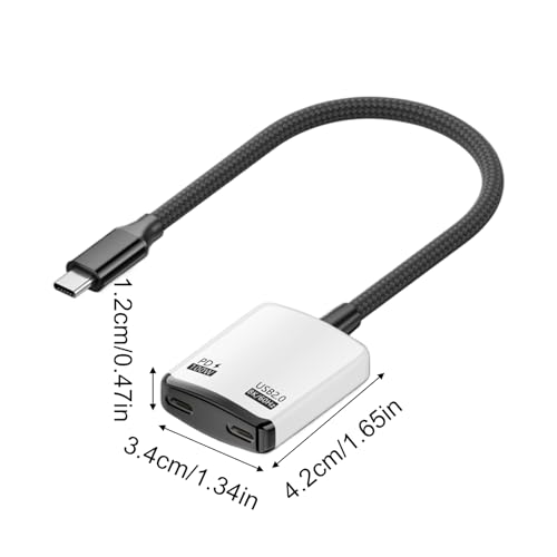 Adaptador de audio y pantalla para juegos Type-C 8K para Hogar 5