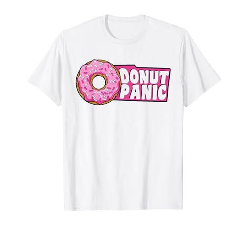 Donut Panic Donut glaseado Maker Lover Donut Camiseta