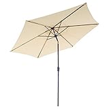 Material Schirm: 100% Polyester, Material Gestell: Aluminium