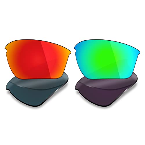 Image of Mryok 2 Pair Polarized Replacement Lenses for Oakley Half Jacket 2.0 XL Sunglass - Options