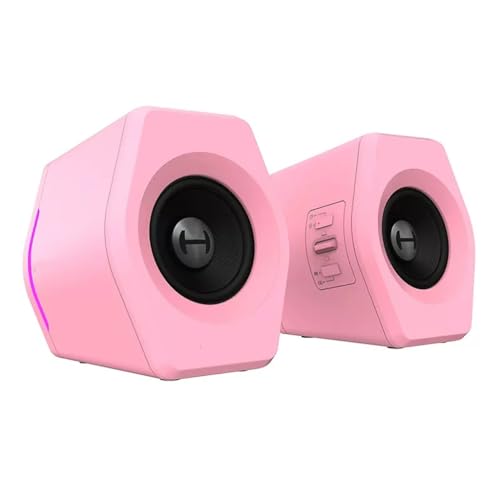 Jeux esports sans fil : haut-parleur PC compact avec caisson de basses de bureau