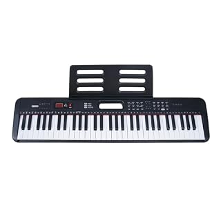 PEIXEN Électronique Clavier Piano Clavier Électronique Portable Clavier Électronique Numérique Portable 61 Touches pour Débutants - Les Beatles, Paul McCartney, John Lennon, RIngo Starr, George Harrison