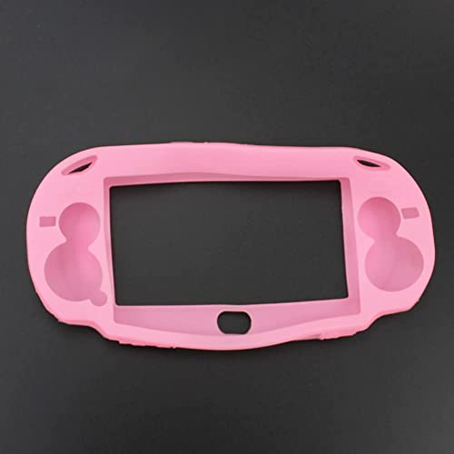 Image of Silicone Rubber Cover Case Shell Soft Protector Cover Case Skin for PSV 1000 Replacement (Pink)