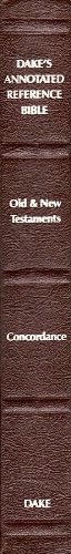 Dake's Annotated Reference Bible Authorized or King James Version Text Leather Bound – Special Edition, January 1, 1963