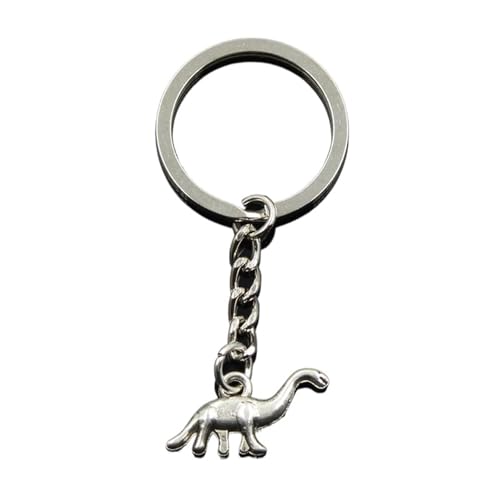 Porte-clés dinosaure en métal 27x12mm pour clé de voiture