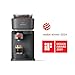 PHILIPS Baristina Espresso Machine, Grind, Tamp & Brew Coffee Beans in One Swipe, Compact, 16 Bar Pump Pressure, Automatic Grinder, Black with Berry Red Portafilter (BAR301/60)