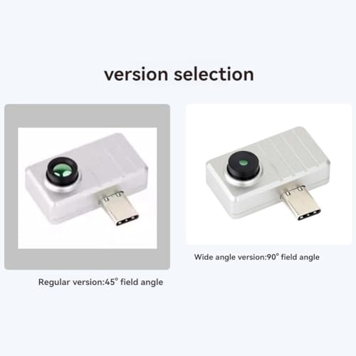 Kioball PC/Phone Thermal Imager Camera 80X62 Resolution 90° 25 Frames Type C Infrared Thermal Imager - Image 5