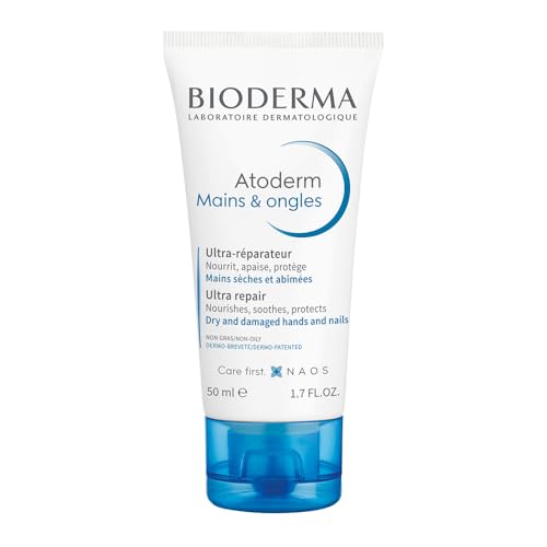 Bioderma Atoderm Hand and Nail Cream, 1.69 Fl Oz