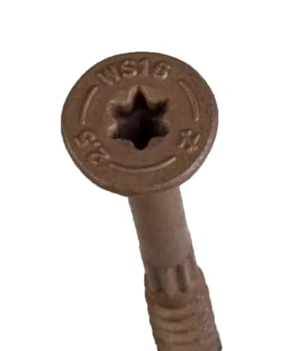 Simpson Strong-Tie SDWS16300QR75 Tornillos de enmarcado Strong-Drive SDWS, 0.160 pulg x 3 pulg, Quik-Guard, Cabezal Bajo, Punta Sierra, Tan (Paquete de 75) miniatura 5