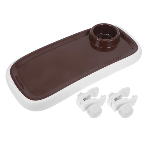 Plateau en ABS pour poussette universel pour l'alimentation et jeux en déplacement