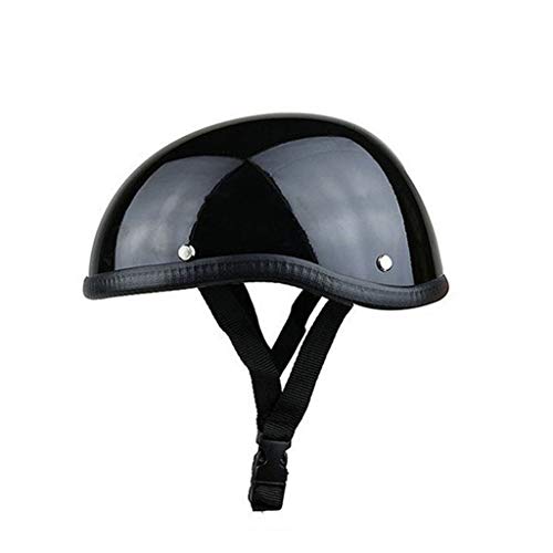 Retro Helmet Half Helmet Men andWomen for Adult Wheeling Motorcycle Classic Chopper Helmet for Cruiser German DOT Approved Model