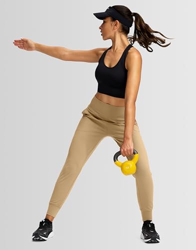 Image of G Gradual Women's Joggers High Waisted Yoga Pants with Pockets Loose Leggings for Women Workout, Athletic, Lounge