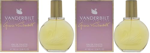Gloria Vanderbilt N°1 Eau de Toilette en pulverizador de perfumes para mujer, 100 ml (Paquete de 2)