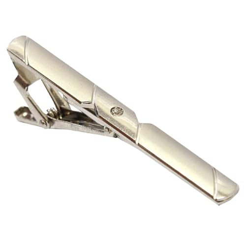 Image of TIE STUDIO Men's Metal tie pin | pack of 1 | Alloy Steel | Superior finishing | Packaging - Black box