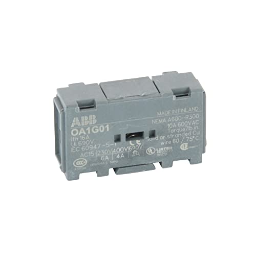 ABB DP30C3P-2 Definite Purpose Contactor, 208/240 VAC Coil, 1 NO - 1 NC